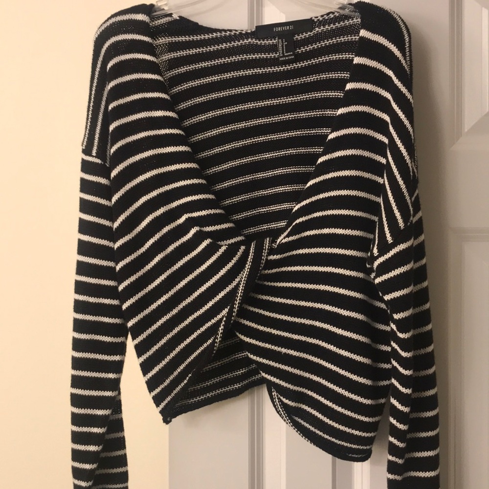 Cropped sweater